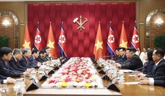 Tổng Bí thư Tô Lâm hội đàm với Tổng Bí thư, Chủ tịch Quốc vụ Triều Tiên Kim Jong Un