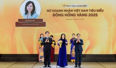Tổng Giám đốc SHB Ngô Thu Hà được vinh danh “Nữ doanh nhân Việt Nam tiêu biểu - Bông hồng vàng”