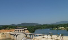 Đập dâng Lạc Tiến - một phần quan trọng của Dự án - (Ảnh minh họa).