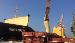 Tàu hàng Ying Rich tại cảng Sơn Dương - (Nguồn Internet)