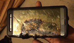 Những gì còn lại của chiếc Note7 bị cháy