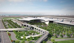 Phối cảnh càng hàng không Long Thành - (Nguồn Internet)