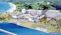 Phối cảnh nhà máy điện Hạt nhân Ninh Thuận - (Nguồn INternet)