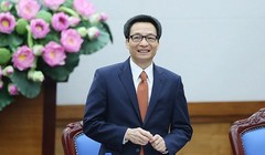 Phó Thủ tướng Vũ Đức Đam tại buổi làm việc - (Nguồn TTXVN)