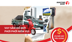Maritime Bank dành nhiều ưu đãi hấp dẫn cho vay tiêu dùng dịp cuối năm