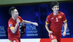 Việt Nam lần đầu tiên đoạt vé dự World Cup futsal. Ảnh: Tú Trần.
