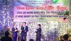 Về ma-ket ở buổi tiệc, Sở NN&PTNT khẳng định "không chỉ đạo, không đặt, mà do nhà khách Nghệ An tự chuẩn bị"