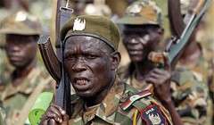 Binh sĩ thuộc lực lượng quân đội Nam Sudan (SPLA). Ảnh: Radio Tamazuj