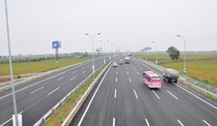 Đường cao tốc Cầu Giẽ - Ninh Bình. Ảnh: Minh Lê
