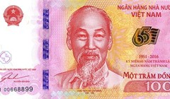 Thiết kế mặt trước đồng tiền lưu niệm.