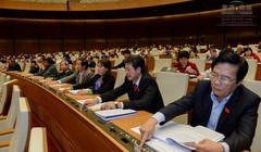 Đa số đại biểu Quốc hội đồng ý thông qua Luật Trẻ em.