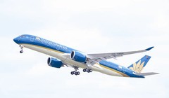 Máy bay Airbus A350 của Vietnam Airlines.