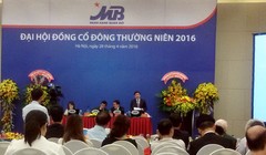Khung cảnh ĐHĐCĐ thường niên 2016 của MBB.