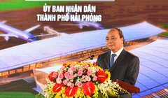 Thủ tướng Chính phủ Nguyễn Xuân Phúc phát biểu tại buổi lễ.