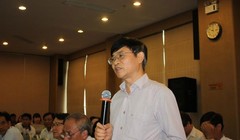 Luật sư Trương Thanh Đức tại hội thảo - Ảnh: CTV.