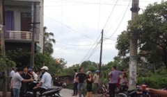 Vụ nổ súng khiến nhiều người dân phường Thanh Châu bàng hoàng.