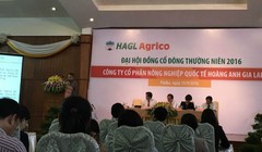 Đại hội đồng cổ đông thường niên HAGL Agrico năm 2016 diễn ra tại Gia Lai. Ảnh: N.Thảo