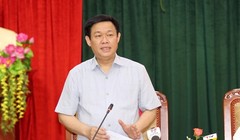 Phó Thủ tướng Vương Đình Huệ chủ trì buổi làm việc. Ảnh: VGP/Thành Chung