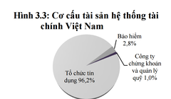 “Cơ cấu tài sản giữa các lĩnh vực trong hệ thống tài chính chưa hợp lý”.