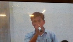 Kế toán trưởng BSR Phạm Xuân Quang nói lời khai của Nguyễn Minh Thu là một chiều. (Ảnh chụp màn hình: K.T)