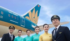 Vietnam Airlines báo lãi 2.310 tỷ đồng , lợi nhuận 9 tháng đã vượt 40% kế hoạch cả năm. (Ảnh: VNA)