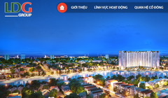 Phía sau “lỗi đánh máy” ở LDG. (Ảnh chụp website ldggroup)
