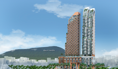 Dự án Khu phức hợp Khách sạn, Thương mại và Căn hộ cao cấp Thiên Hưng được kỳ vọng , tạo điểm nhấn trong việc quảng bá, phát triển du lịch của Bình Định. (Ảnh: BBĐ)