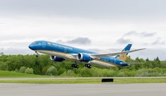 Vietnam Airlines báo lãi kỷ lục 2.800 tỷ đồng, giữ 60% thị phần nội địa. (Ảnh: VNA)