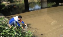 Một góc sông Cầu Hạc. (Ảnh: Dân trí)