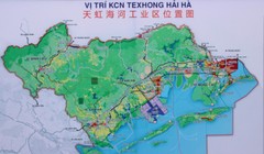 Vị trí KCN Texhong Hải Hà. (Ảnh: QTV)
