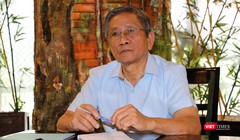 GS Nguyễn Minh Thuyết, Tổng Chủ biên Chương trình giáo dục phổ thông (ảnh: Đăng Khoa)