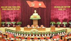 Toàn cảnh lễ bế mạc. (Ảnh: Trí Dũng/TTXVN)