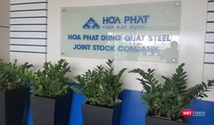 Hòa Phát đang tập trung cho tiến độ hoàn thiện Khu liên hợp sản xuất gang thép tại Dung Quất. (Ảnh: H.V)