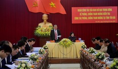 Phó Thủ tướng Thường trực Trương Hòa Bình phát biểu chỉ đạo.