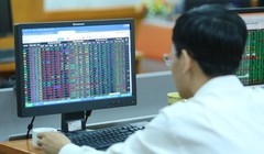 Phiên ngày 16/4, VN-Index giảm nhẹ giảm 5,73 điểm xuống mức 977,17 điểm. (Ảnh minh họa. Nguồn: PV/Vietnam+)