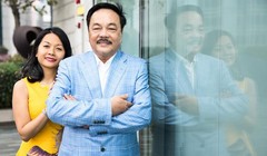 Ông Trần Quí Thanh cùng con gái, Trần Uyên Phương.