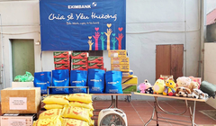 Eximbank tích cực sẻ chia với nhà tình thương Hương La, Bắc Ninh