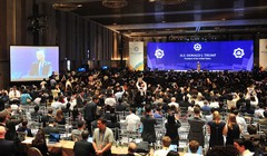 Một góc Khách sạn Holiday Inn & Suite Saigon Airport.