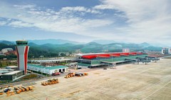 Sân bay Vân Đồn - một hạ tầng quan trọng cho khu vực Vân Đồn đã được Sun Group đầu tư - Ảnh: S.G.