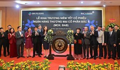 Ngân hàng Bắc Á niêm yết cổ phiếu trên HNX