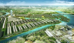 Phối cảnh dự án Khu đô thị phức hợp Hạ Long Xanh (Nguồn: VHM)