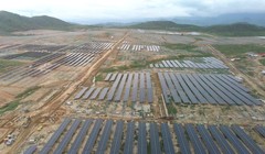 Dự án Nhà máy điện mặt trời KN Vạn Ninh (Nguồn: licogi16.vn)