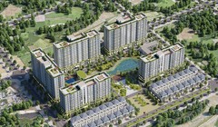 Phối cảnh tổng thể dự án EcoHome Nhơn Bình (Nguồn: Capital House)