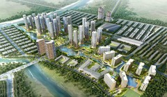 Phối cảnh dự án Khu đô thị Sài Gòn Bình An (Nguồn: Alinco)