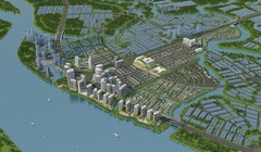Phối cảnh dự án Khu đô thị Izumi City 170ha tại Biên Hòa, Đồng Nai (Nguồn: NLG)