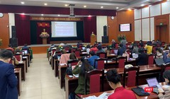 Toàn cảnh Hội nghị cung cấp thông tin về phòng vệ thương mại cho các cơ quan báo chí do Ban Tuyên giáo Trung ương phối hợp với Bộ Công thương tổ chức.