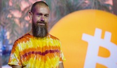 Jack Dorsey, đồng sáng lập và CEO của Twitter Inc. và Square Inc., phát biểu trong hội nghị Bitcoin 2021 ở Miami, Florida, Mỹ ngày 4/6/2021 - Ảnh: Getty Images