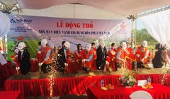Lễ khởi công Nhà máy sản xuất hàng gia dụng Hòa Phát tại Hà Nam (Ảnh: HPG).