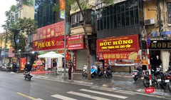 "Phố vàng" Trần Nhân Tông (Hà Nội) thưa người, không còn cảnh chen chúc xếp hàng