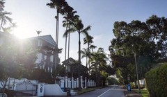 Biệt thự ở khu Caldecott Hill, một khu nhà giàu của Singapore - Ảnh: Bloomberg.